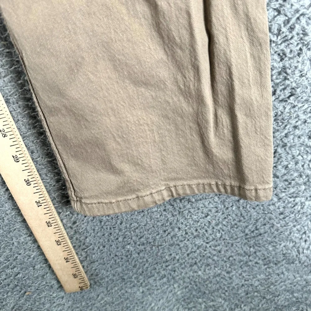 Levi's 565 Jeans‎ Men 34x32 Brown Cotton Denim Straight Stretch Workwear Casual